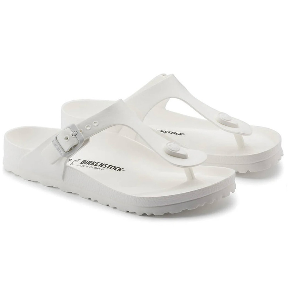 Birkenstock White EVA Gizeh Thong Sandals
